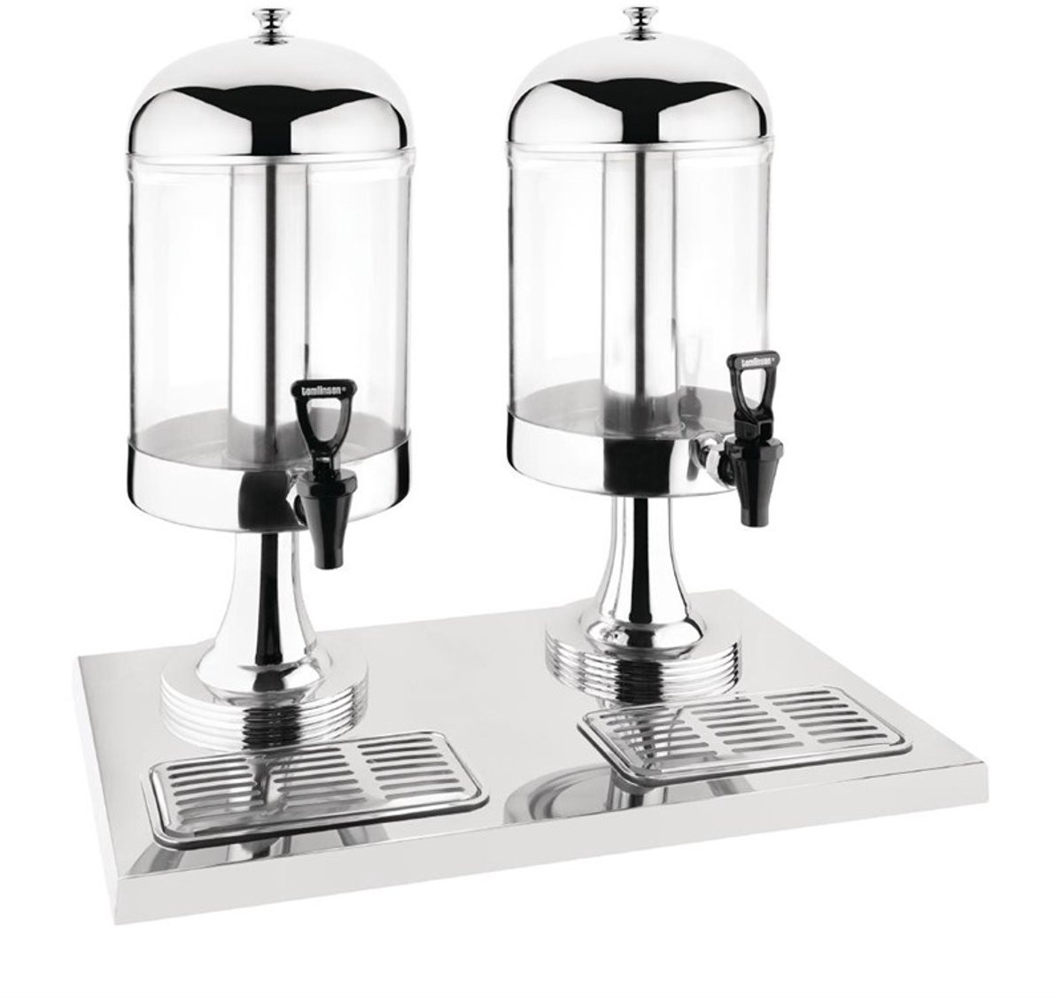 Olympia Dubbele Drankdispenser met Pompen - 14 liter - Kunststof - B/D/H: 57,8 x 56,4 x 37 cm