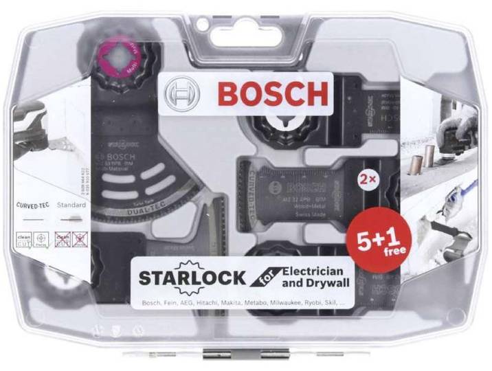 Coffret Starlock BOSCH spécial électricien et plaquiste - 2608664622