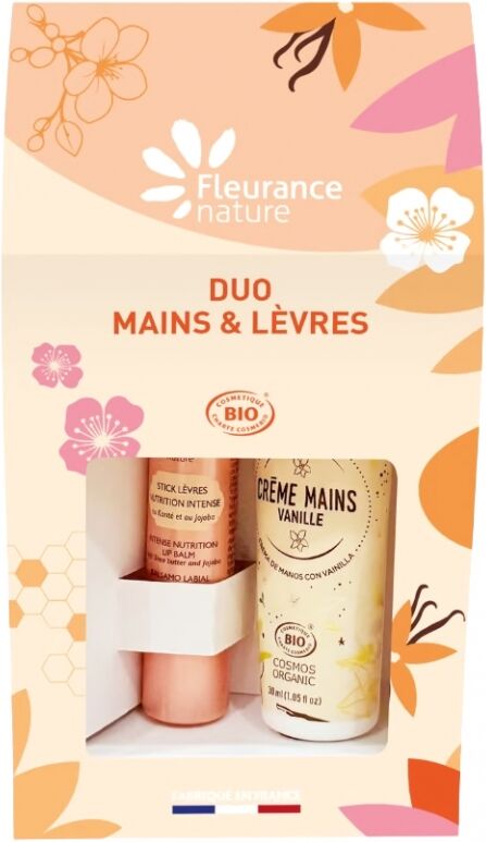 Fleurance Nature Duo Mains & Lèvres Vanile 2 Pieces