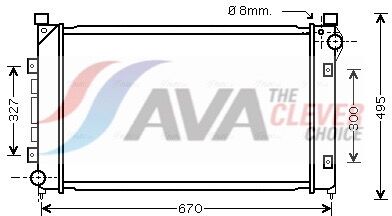 Ava Clever Choice Kühler, Motorkühlung Au2163 Für Land Rover