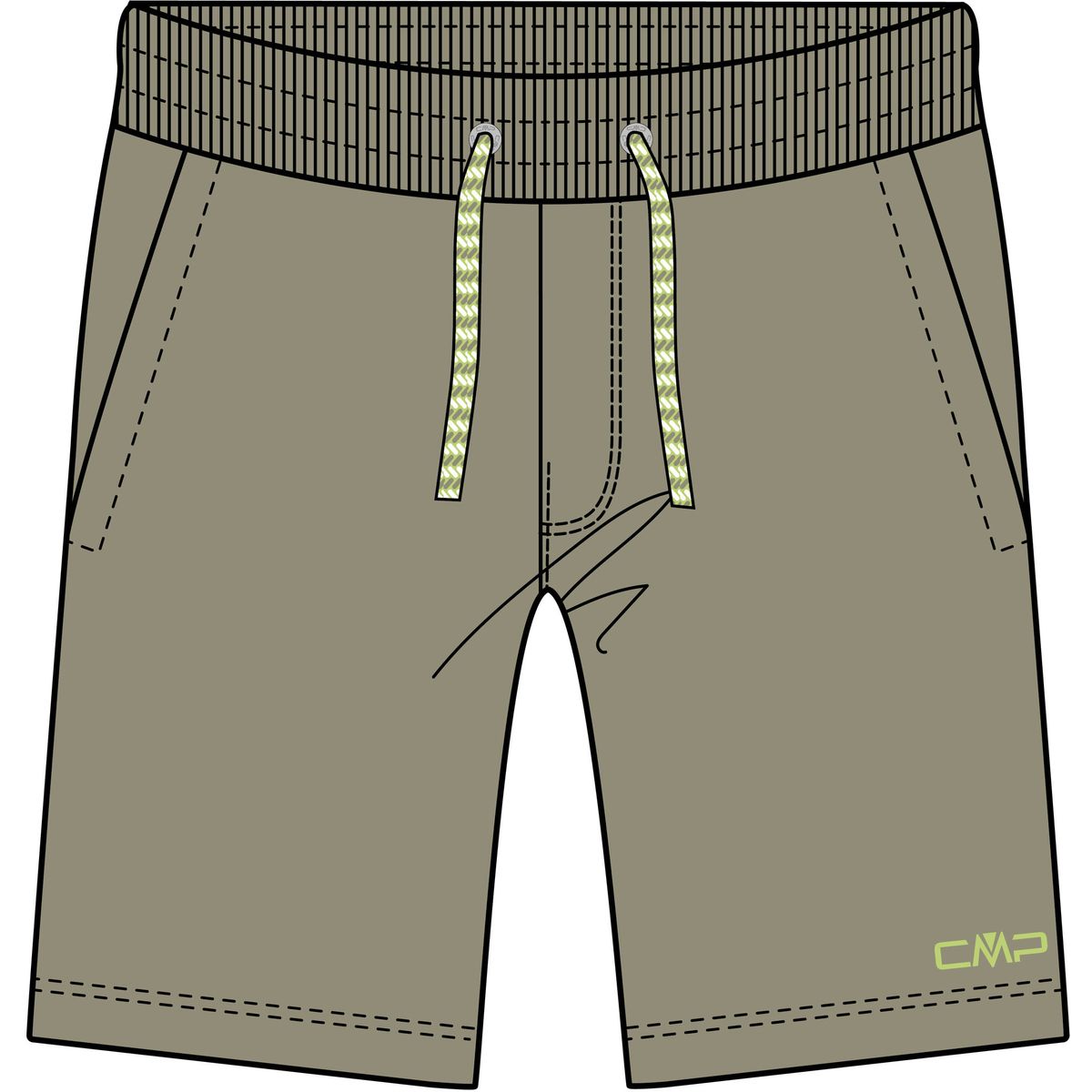 CMP KID Bermuda sage (E663) 128 35D7774-E663-128