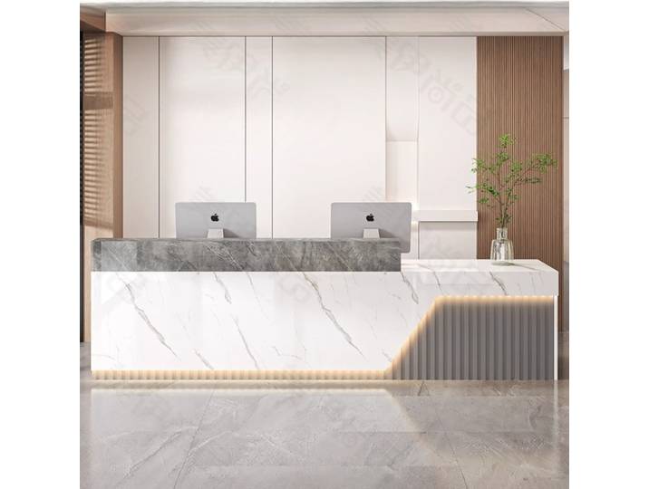 Bureaux De réception De Salon simples, décorations modernes, bureau De beauté, affichage De luxe, meubles De Salon d'hôtel
