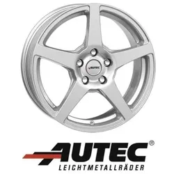 Autec Valea 7,5x19 5/114,3 ET45 Brillantsilber