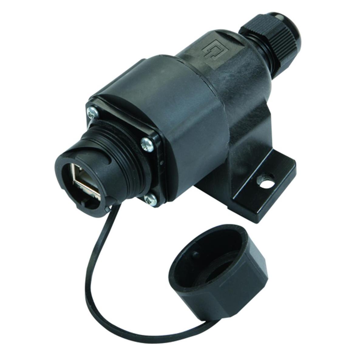 Telegärtner STX V1 - RJ-45 - 6a - Schwarz - Kunststoff - IP67 (J80023A0016)
