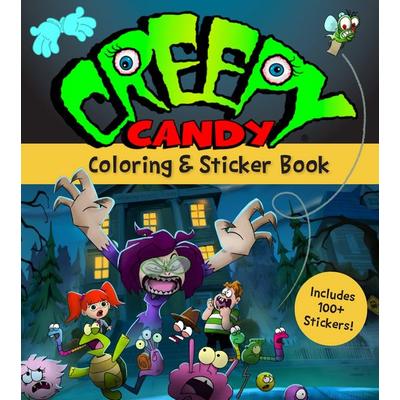 Creepy Candy Coloring & Sticker Book, von Inc. Toonz Animation USA, Quarto Publishing Group, 978-1-57715-995-7