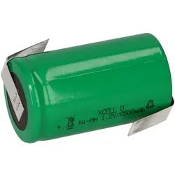 XCell Mono Akku Flattop Ni-MH 1,2V 8500mAh Z Lötfahne