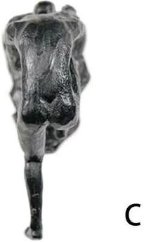 Inspired Finds ClimbArt Golden Athlete Wall Sculpture Modern Resin Decor the Diver Boulderer