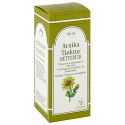 ARNIKATINKTUR Hetterich 50 ml