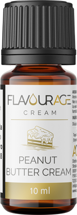 Flavourage Peanut Butter Cream Aroma Concentrato 10ml Burro D'Arachidi Vaniglia