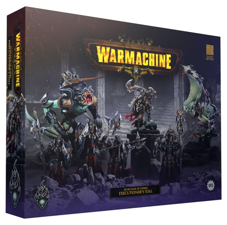 Steamforged Games Warmachine Dusk Fane van Nyrro Executioner's Toll Legerdoos