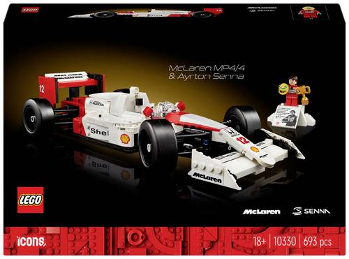 LEGO ICONS 10330 McLaren MP4/4 & Ayrton Senna