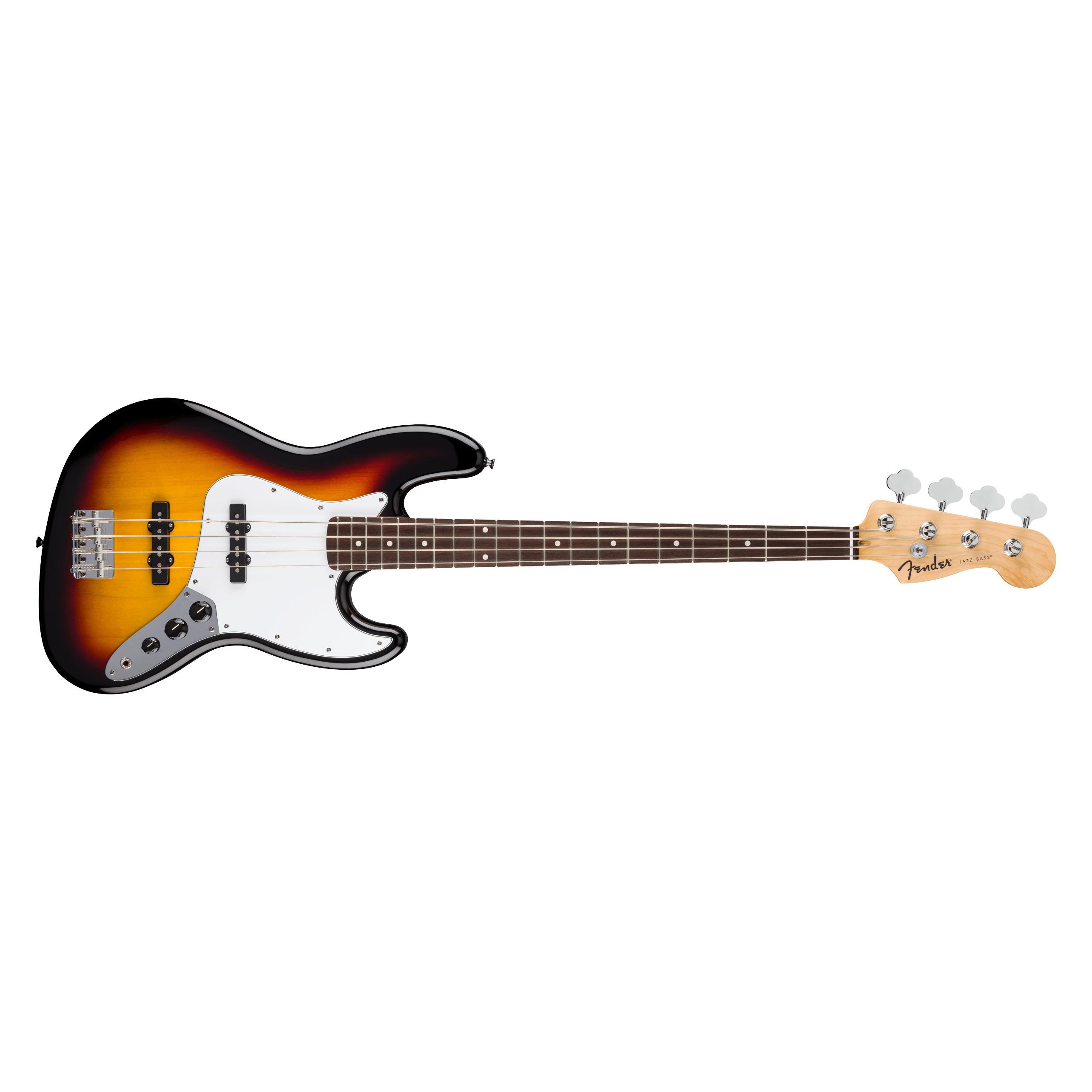 Fender Standard Jazz Bass Electric Bass, 3-Color Sunburst (E-Bass) (266840500)