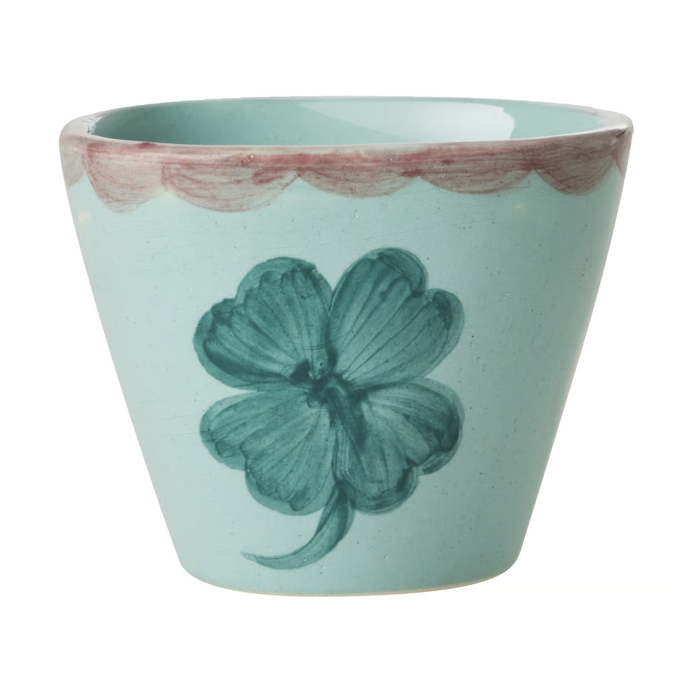 RICE keramische espressokop 7 cl Good Luck Clover