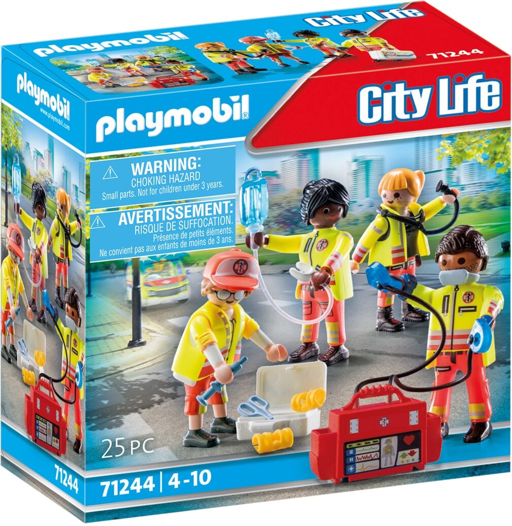 Playmobil Equipo de rescate City Life.