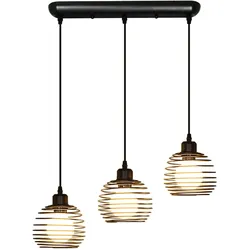 PENDELLEUCHTE Walburga 3-flammig 50/15/144 cm