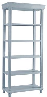 Verona Bookcase - French Blue - Ballard Designs