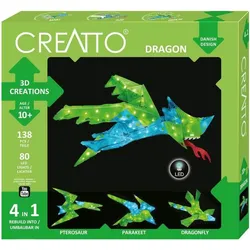 Creatto Bastelset Dragon 4 in 1