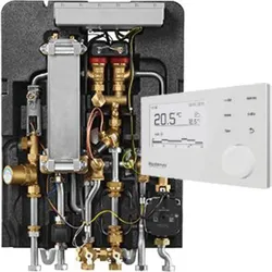 Buderus Logamax kompakt WS170-50 UME mit RC310 gemischter Heizkreis Unterputz