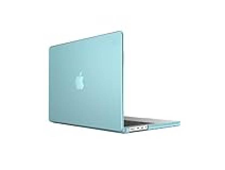 Speck SmartShell Coque Rigide résistante aux Rayures pour MacBook Pro 14 M3/M3 Pro/M3 Max (2023) & M2 Pro/M2 Max A2779 (2023) & M1 Pro/M1 Max A2442 (2021) – Bleu