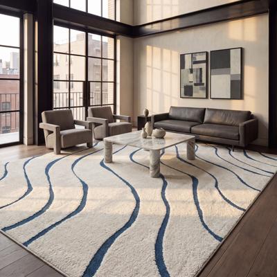 SAFAVIEH Florida Shag Hervor Soft Serene Waves 1.2-inch Thick Rug