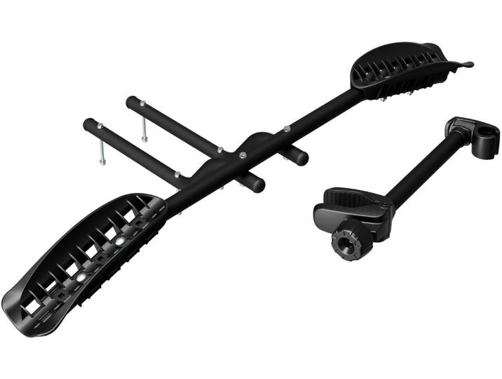 Fahrradträger-Erweiterung FISCHER FAHRRAD Erweiterungssatz 3.Fahrrad SmartLine , schwarz, Fahrradträger, Fahrradträger-Erweiterung