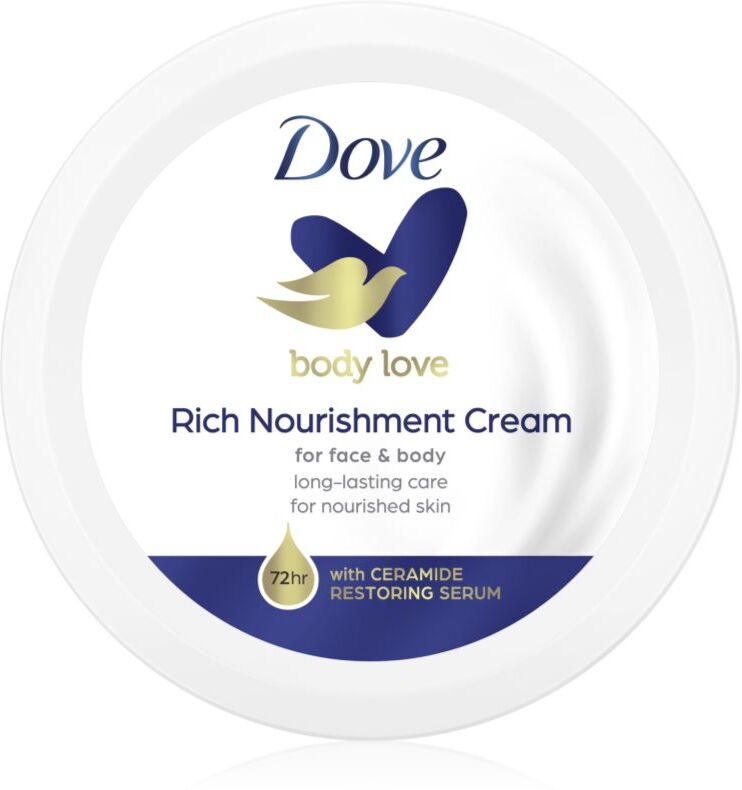 Dove Body Love Rich Nourishment crème pour le corps nourrissante 150 ml