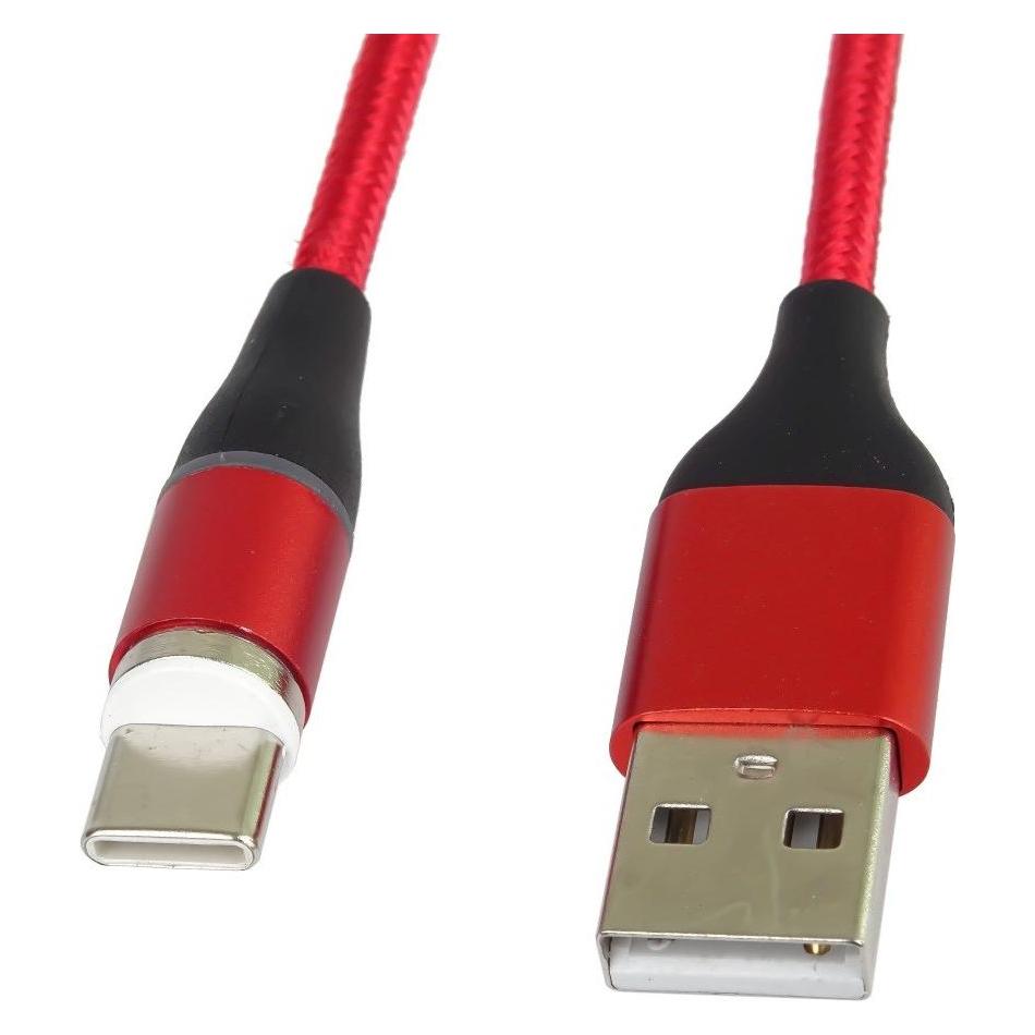 PremiumCord USB USB-A - microUSB + USB-C 1 m Rot (ku2m1fgr) (1 m, USB 1.0) (ku2m1fgr)