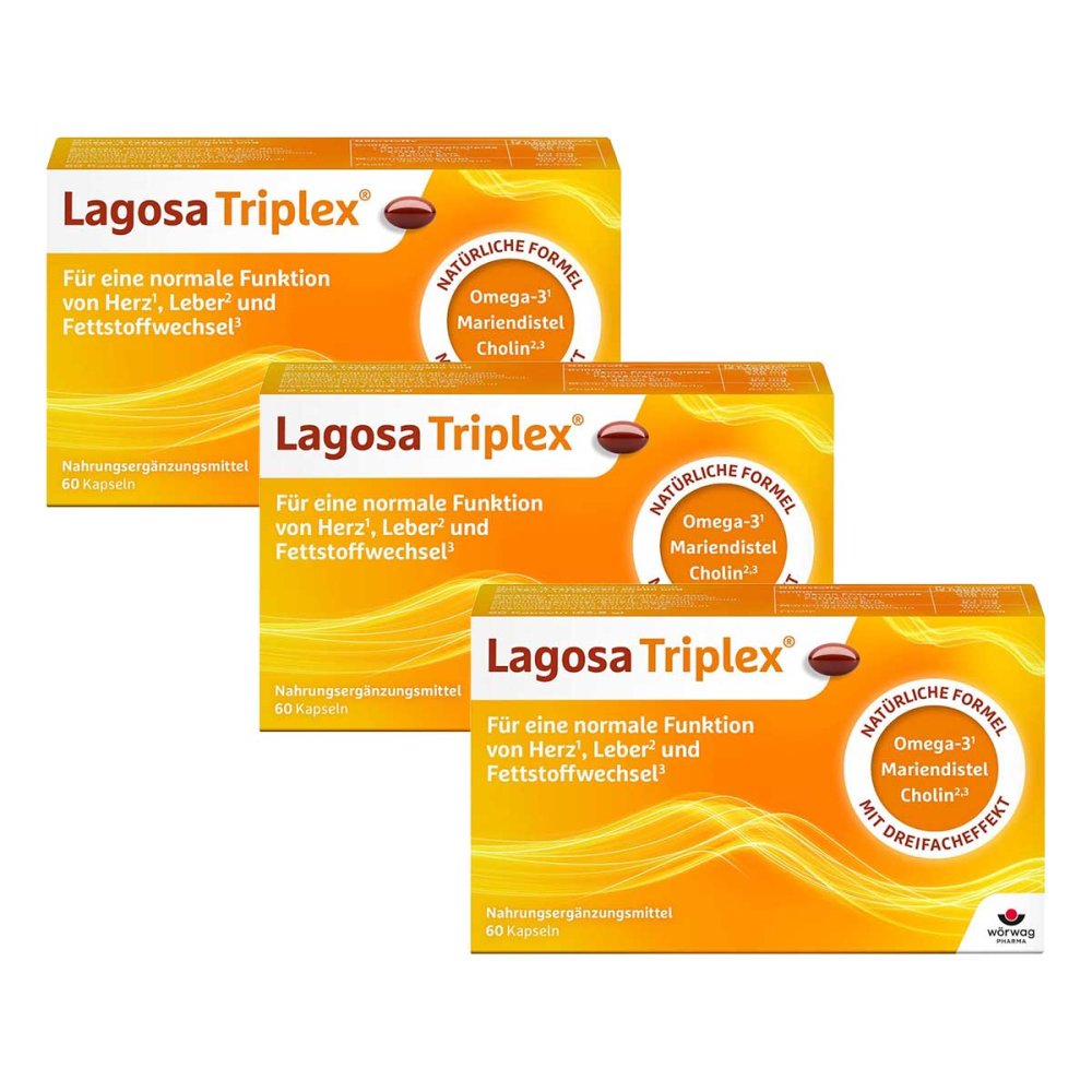 Wörwag Pharma GmbH & Co. KG Lagosa Triplex Weichkapseln 08107784