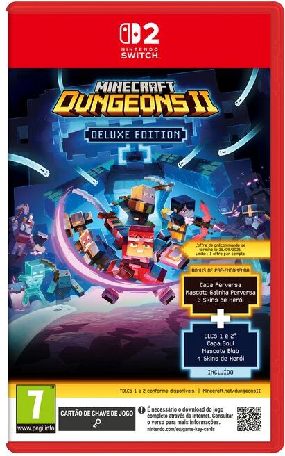 Nintendo JOGO SWITCH 2 MINECRAFT DUNGEONS 2