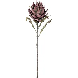 Bloomingville Kunstblume 76 cm Protea violett