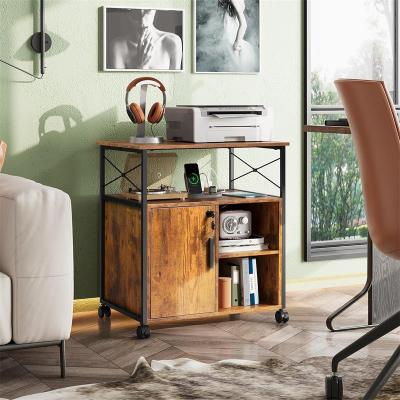 No "File Cabinet with Charging Station - 16.06""D x 23.62""W x 25.91""H"
