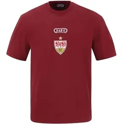 JAKO Unisex VfB T-Shirt Freizeit, Größe XXL in Rot Rot