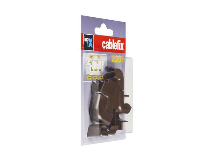 Inofix Kabelkanal Verbindungen Braun 7 mm