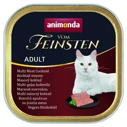 ANIMONDA Vom Feinsten Adult Cat Mix mit verschiedenen Fleischsorten 100 g