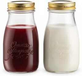Bormioli Rocco Set of 2 Quattro Stagioni Bottles