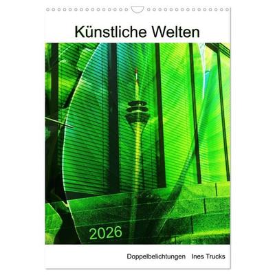Künstliche Welten (Wandkalender 2026 DIN A3 hoch), CALVENDO Monatskalender