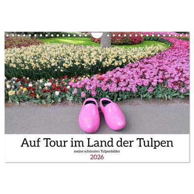 Auf Tour im Land der Tulpen (Wandkalender 2026 DIN A4 quer), CALVENDO Monatskalender