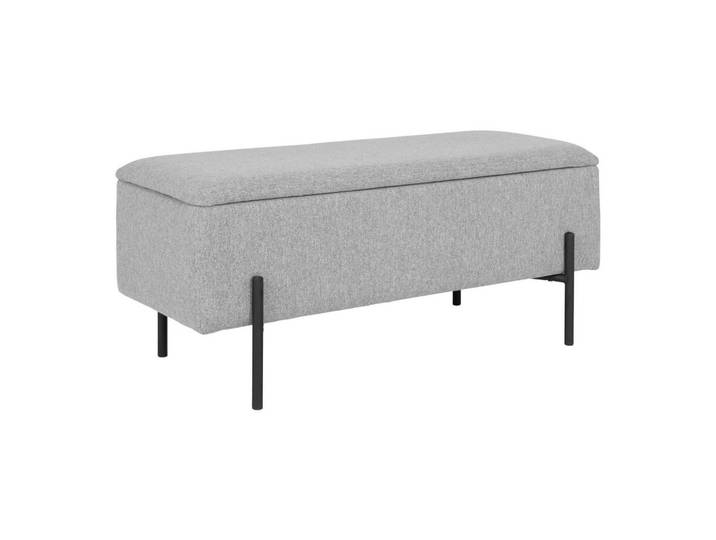 TRUHENBANK Watford, Hellgrau B: 95cm