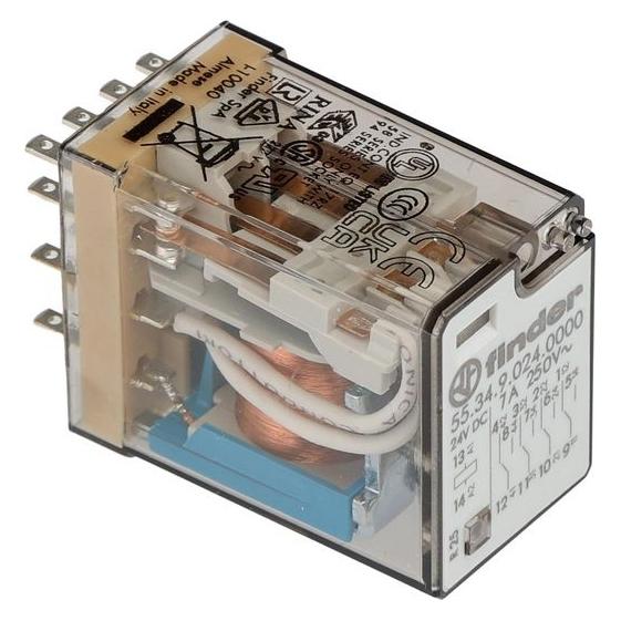 Finder Miniatur-Relais, Serie 55 (55.34.9.024.0000)