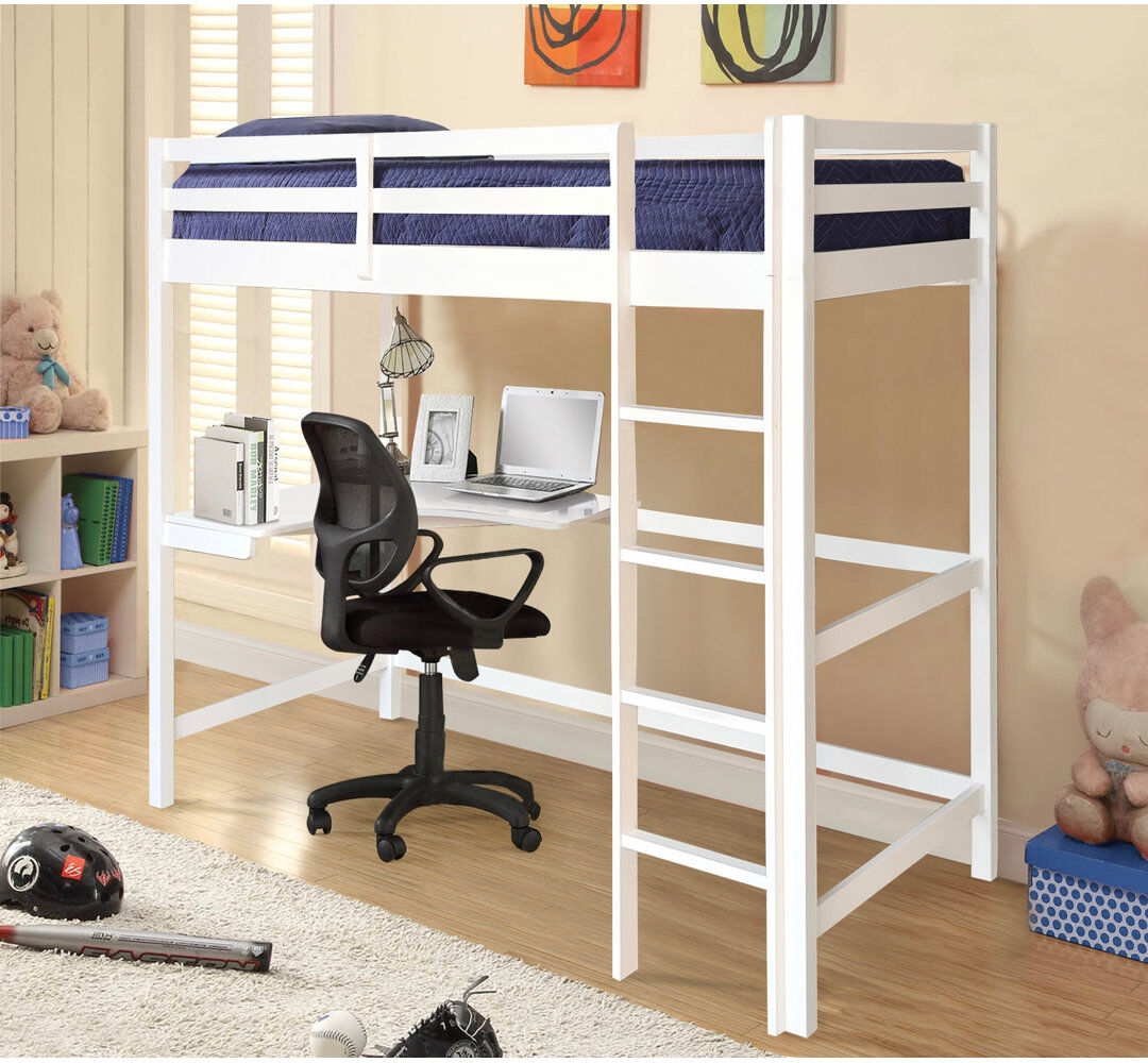 Harriet Bee Rumer Glen 90 X 190cm High Sleepers White