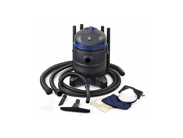 Poolbodensauger UBBINK Vacu ProCleaner Maxi , schwarz (schwarz, blau), L:0cm, Kunststoff, Poolbodensauger, Poolbodensauger, Grosser Container mit 35 Liter Volumen