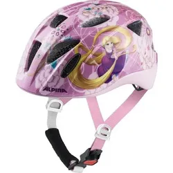 ALPINA Kinder Fahrradhelm ALPINA XIMO Disney Rapunzel, Größe 45 in Lila Lila
