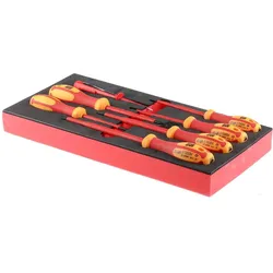 RS PRO, Schraubenzieher, 7pc Insulated Slotted/PH Screwdriver Set