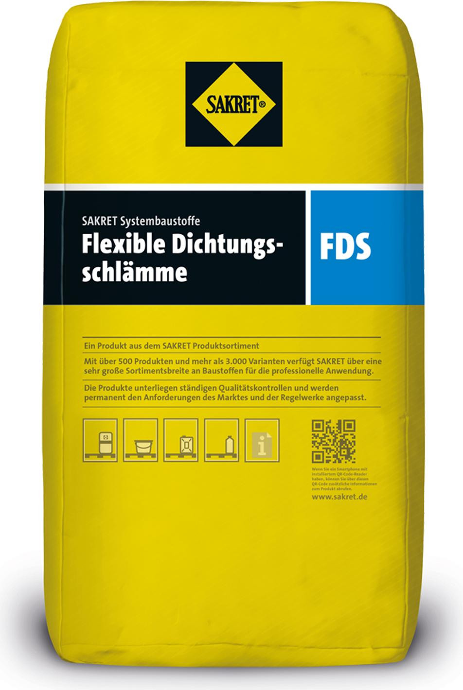 Sakret Flexibele afdichtingsmassa FDS, 15 kg