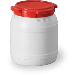 Kunststofffass Curtec mit verengtem Hals und Schraubdeckel, 15 L