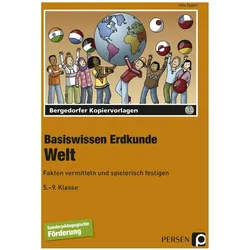 Basiswissen Erdkunde: Welt, Schulbücher von Jens Eggert