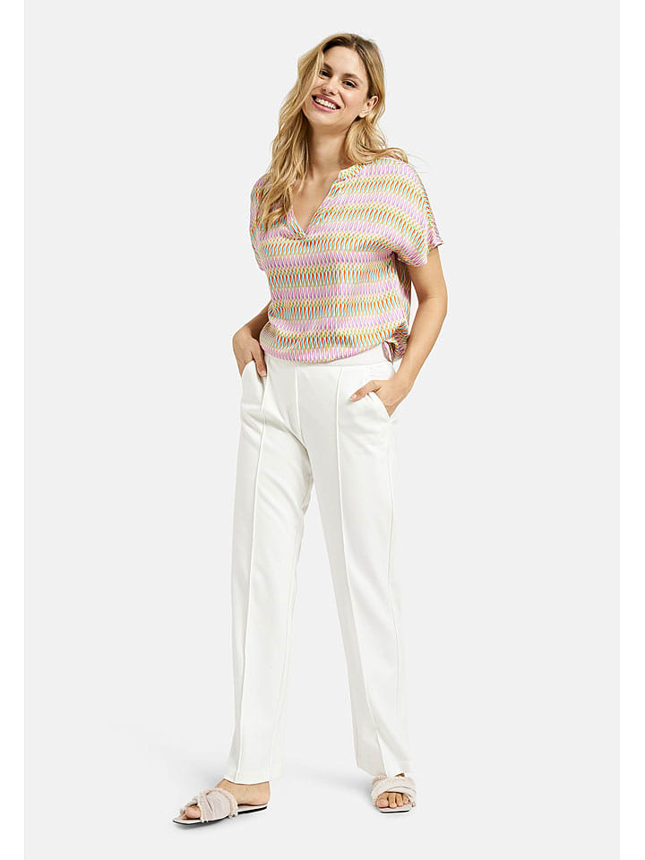 Milano Italy Bluse n Rosa/ Grün - 42