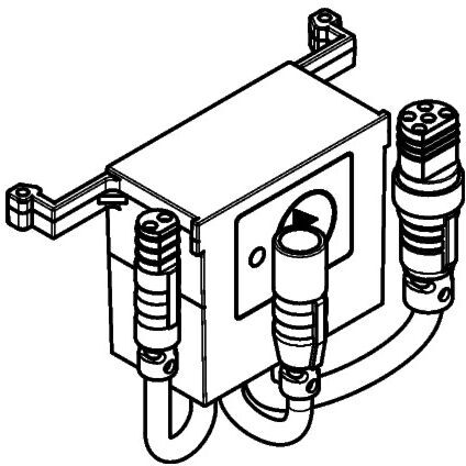 Hansgrohe Steuergerät Axor Waschtischmischer 95947000 Elektronik Unterputz