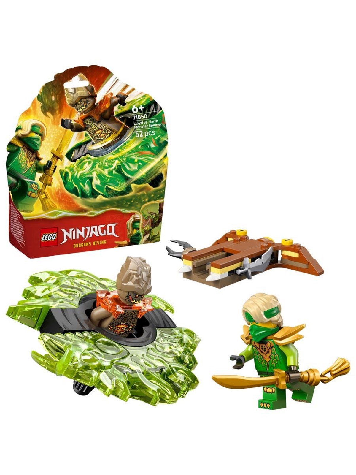 LEGO Ninjago 71850 Lloyd vs. Erdmonster-Spinner