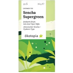Grüntee - Sencha Supergreen 20 Beutel